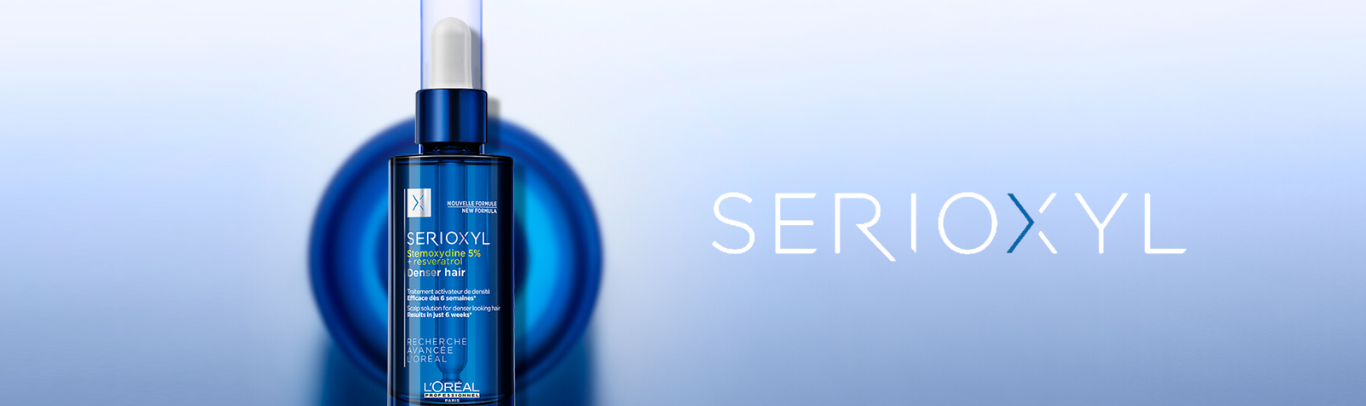 Wypadanie włosów serum gama Serioxyl L'Oreal Professionnel